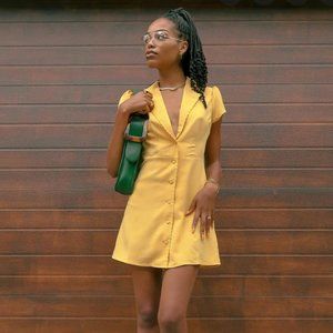 COPY - UO Betty Collared Mini Dress